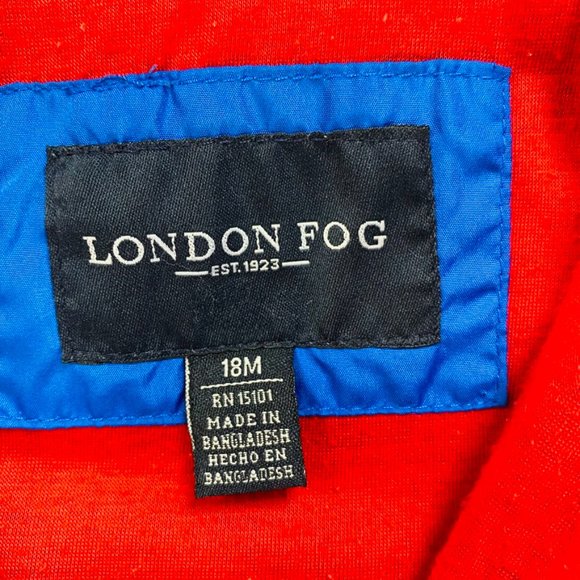 London Fog Blue Spring Jacket Size 18 months - Picture 4 of 4